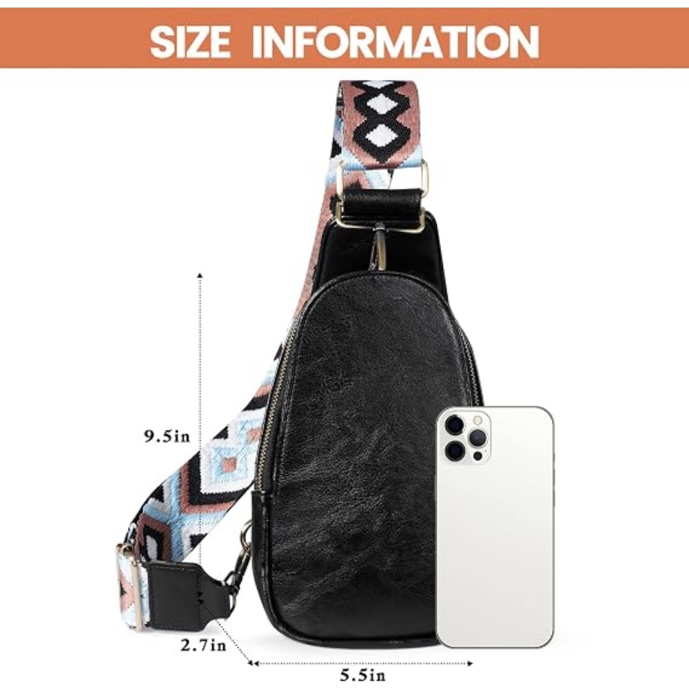 1PC Women's Small Shoulder Bag - Sling Backpack Shoulder recension och pris