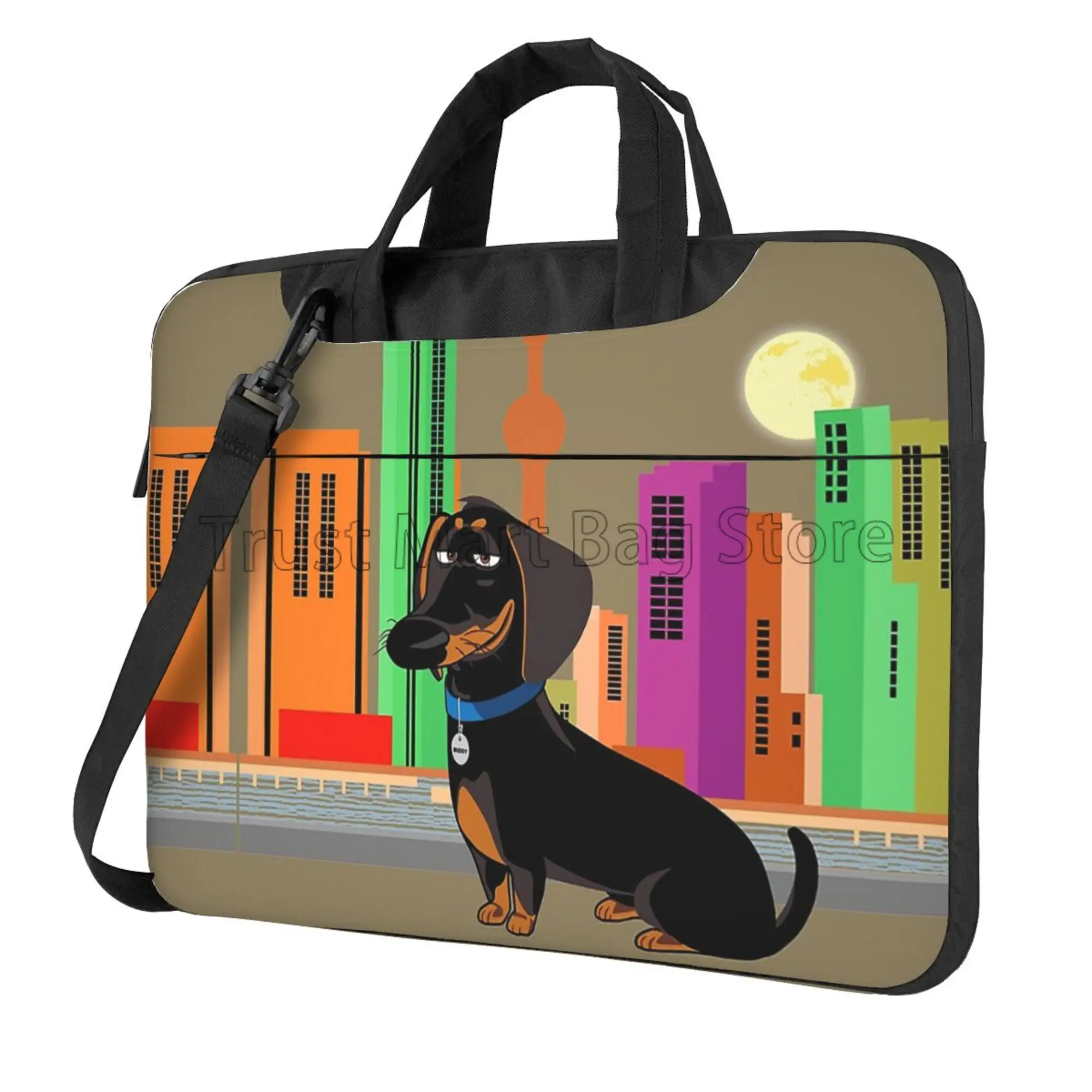 Cute Dachshund Print Laptop Ca - Laptop Backpack 15.6 recension och pris