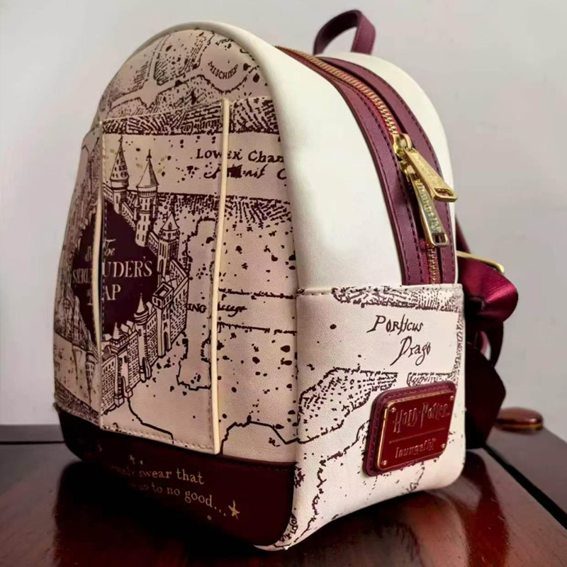 Harry Potter Map Printed Cospl - Fashion Backpack Women recension och pris