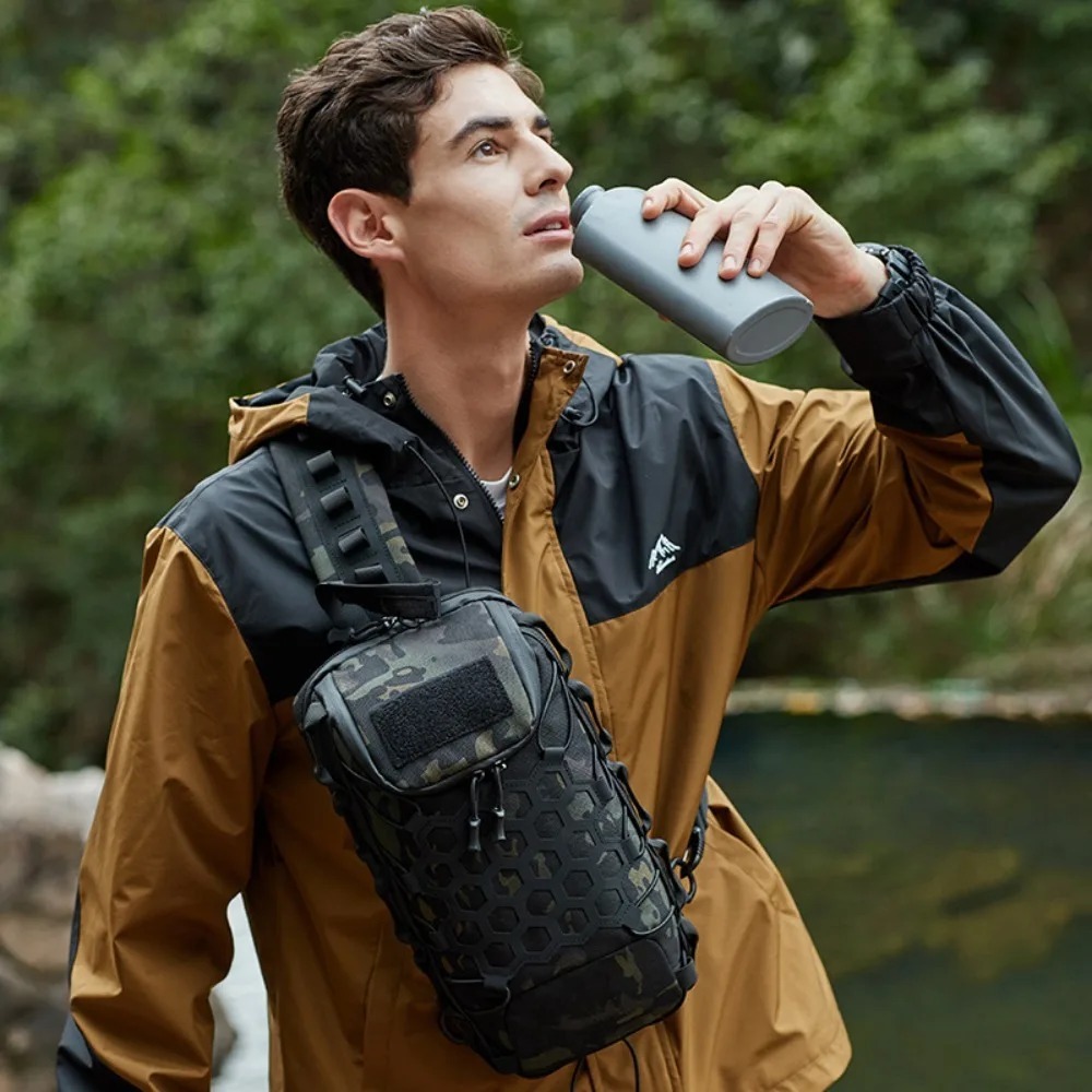 new 2026  Outdoor Port Bag Pac - Sling Backpack Shoulder recension och pris