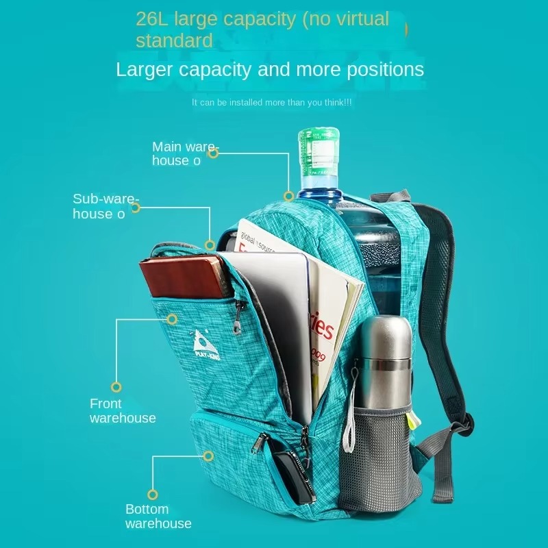 Foldable Lightweight Skin Back - Foldable Backpack Small recension och pris