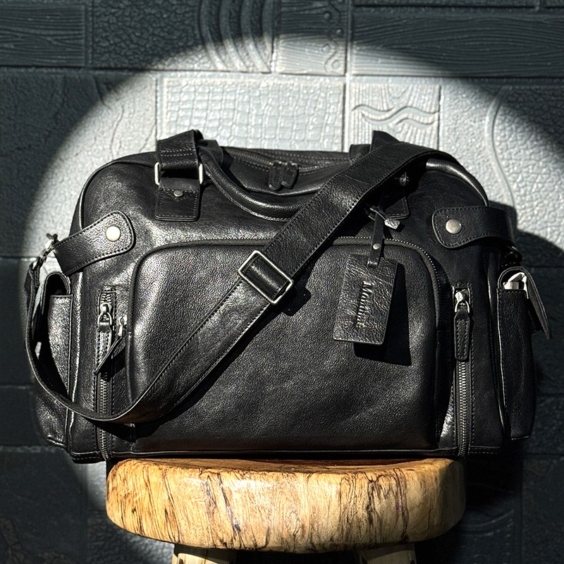 Vintage vegetable tanned leath - Leather Backpack Vintage recension och pris