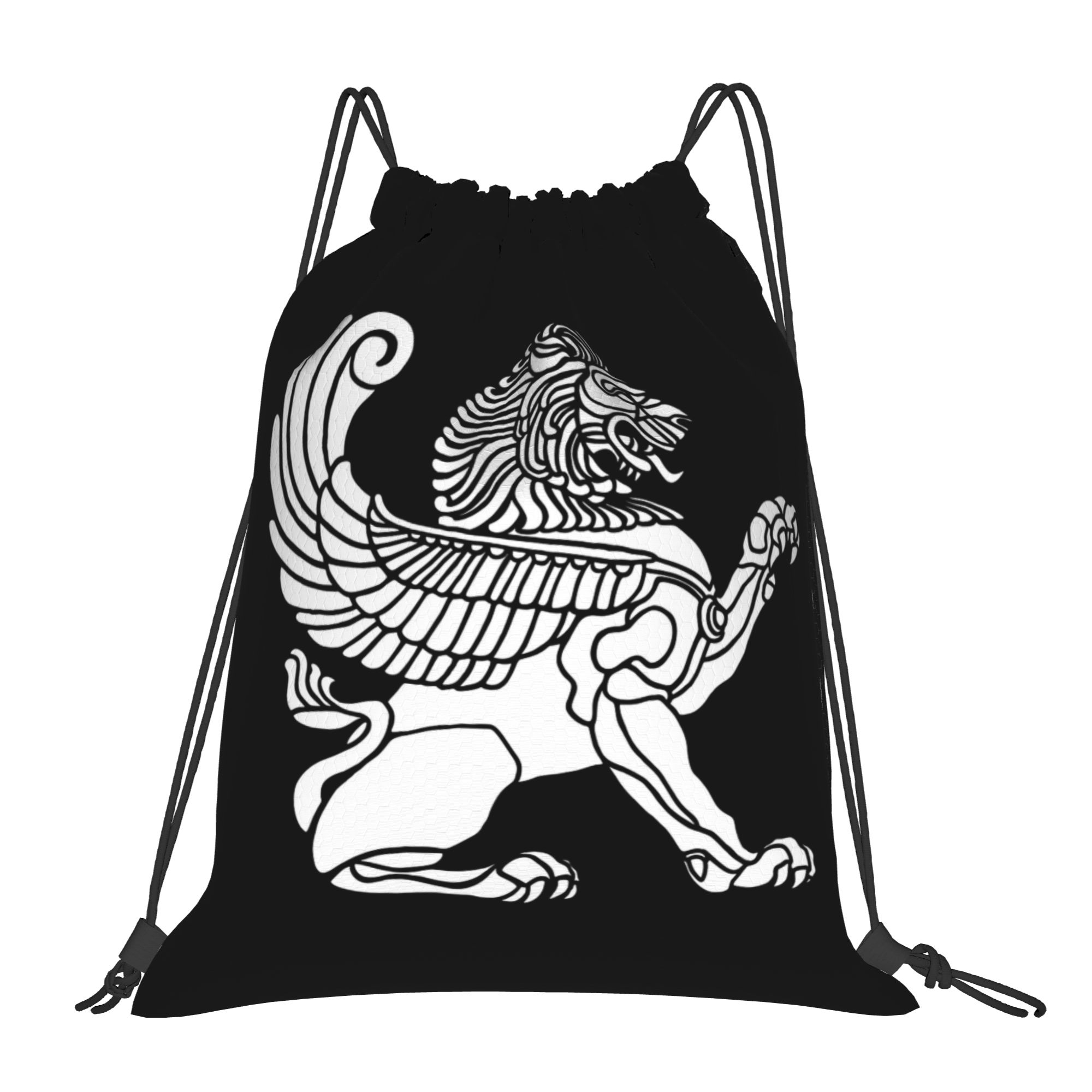 Persian Lion Iranian Iran Pers - Drawstring Gym Bag recension och pris