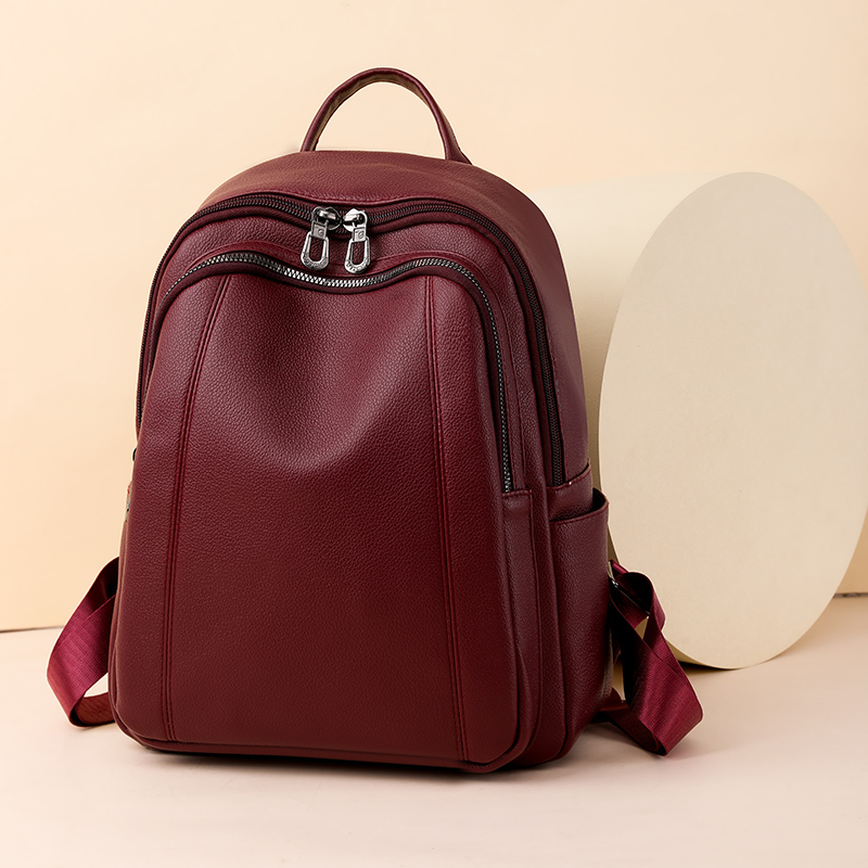 High Quality Leather Backpack  - Mini Backpack Purse recension och pris