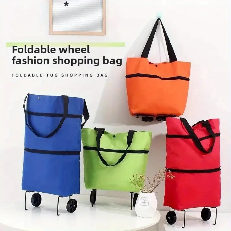 Foldable Portable Shopping Car - Foldable Backpack Small recension och pris