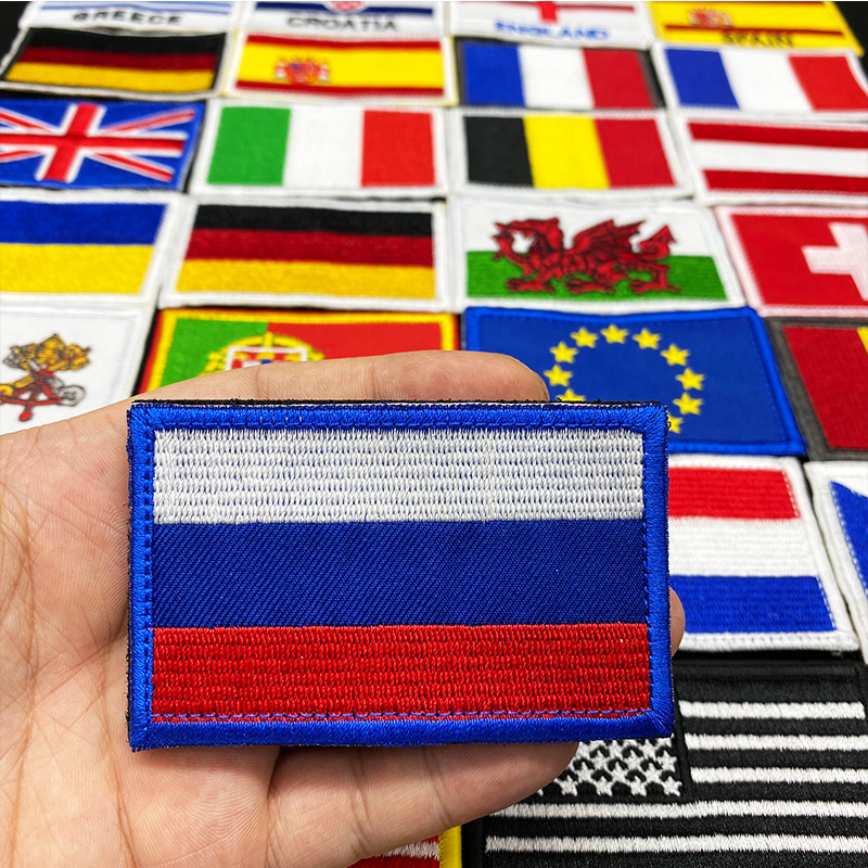 Country Flag Embroidered hook  - Urban Backpack Tactical recension och pris