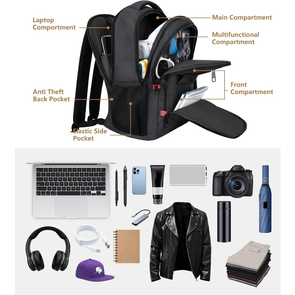 Men's School Backpack for Teen - School Backpack Teen recension och pris