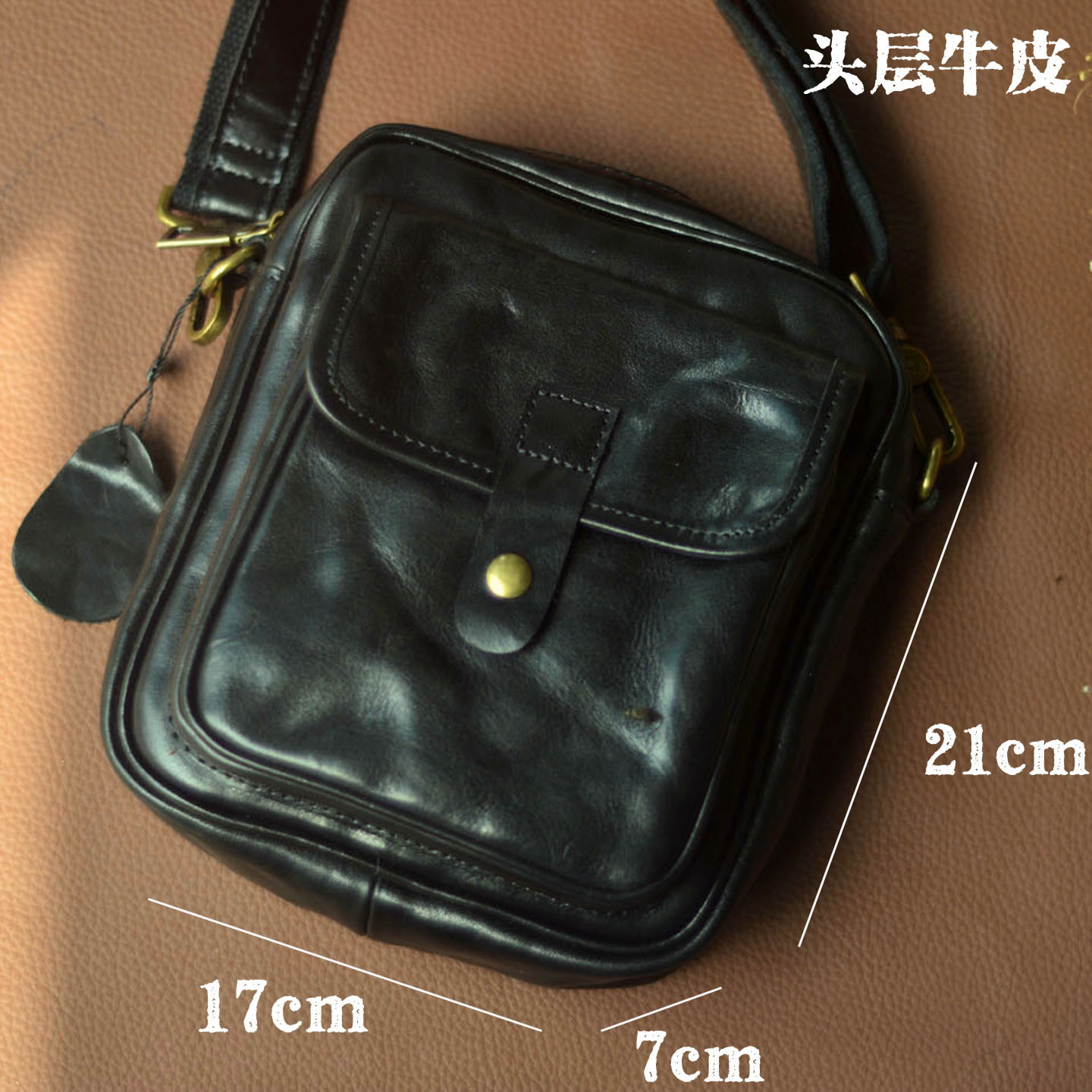 AETOO Leather men's business s - Leather Backpack Vintage recension och pris